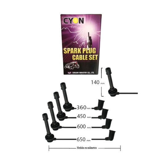 Juego Cable Bujia V16 - Cyron (ENJB-000123)
